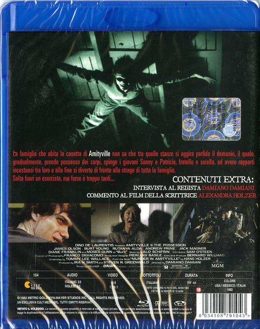 Amityville Possession di Damiano Damiani - Blu-ray - 2