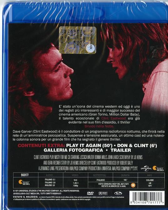 Brivido nella notte di Clint Eastwood - Blu-ray - 2