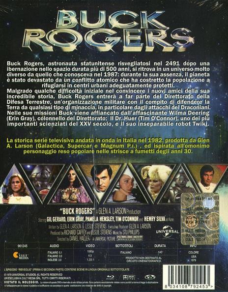 Buck Rogers. Stagione 1. Vol. 1 (3 Blu-ray) di Sigmund Neufeld Jr.,Dick Lowry,Daniel Haller - Blu-ray - 2