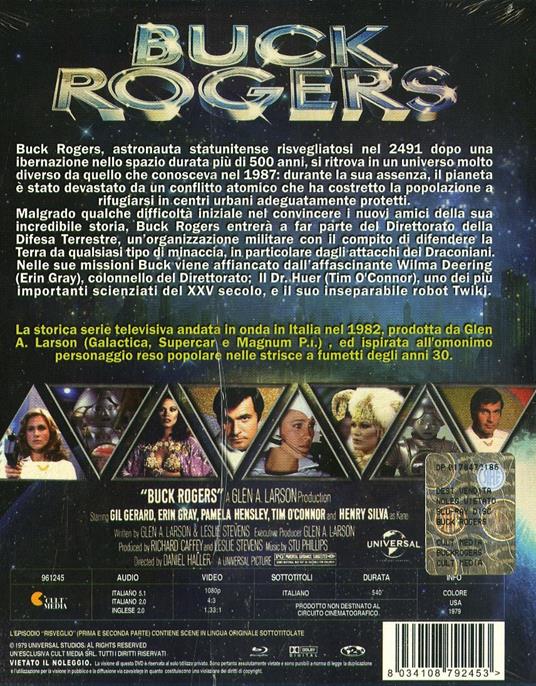 Buck Rogers. Stagione 1. Vol. 1 (3 Blu-ray) di Sigmund Neufeld Jr.,Dick Lowry,Daniel Haller - Blu-ray - 2