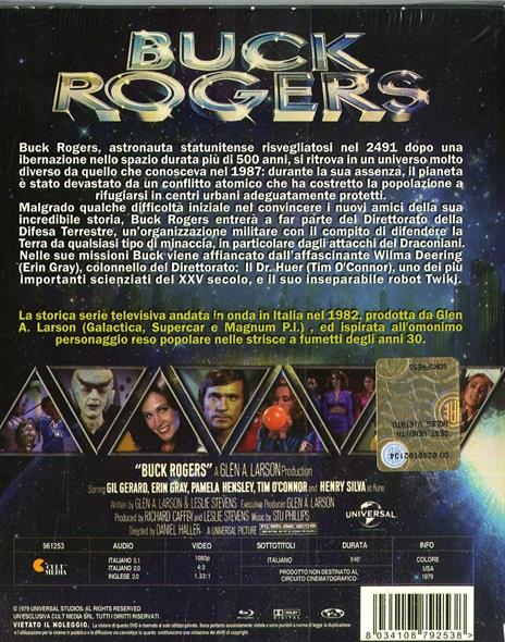 Buck Rogers. Stagione 1. Vol. 2 (3 Blu-ray) di Sigmund Neufeld Jr.,Dick Lowry,Daniel Haller - Blu-ray - 2