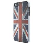 Custodia Wooden UK Flag iPhone 5
