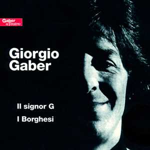 CD Il signor G - I borghesi Giorgio Gaber