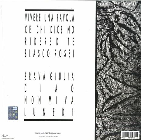 C'è chi dice no (180 gr.) - Vinile LP di Vasco Rossi - 2