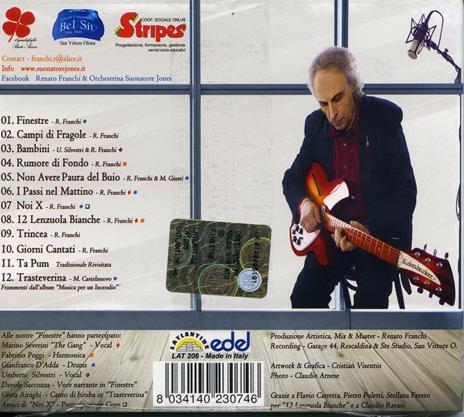 Finestre - CD Audio di Renato Franchi e l'Orchestrina del suonatore Jones - 2