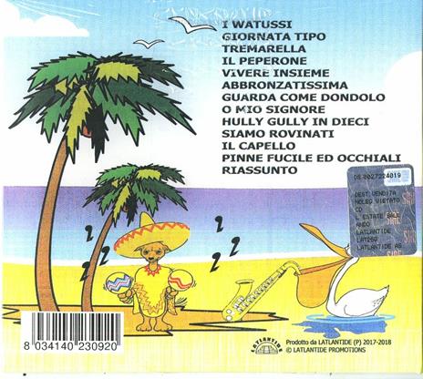 L'estate ballando - CD Audio di Edoardo Vianello - 2