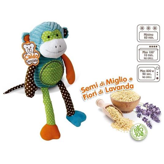 Caldo Cucciolo Arcobaleno- Scimmietta Patchwork - 2