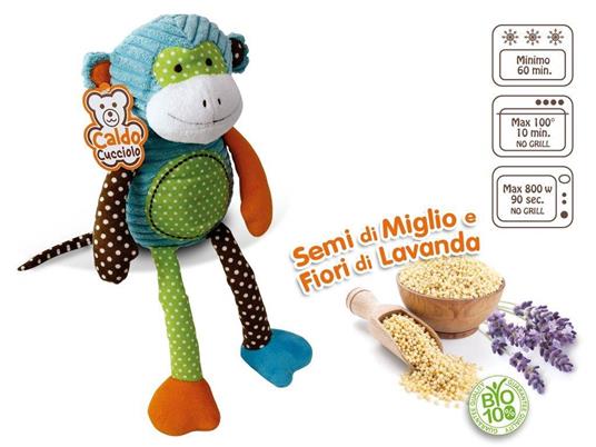 Caldo Cucciolo Arcobaleno- Scimmietta Patchwork - 3