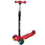 Monopattino 3 Ruote Teosport Rosso Con Ruote Luminose  52016