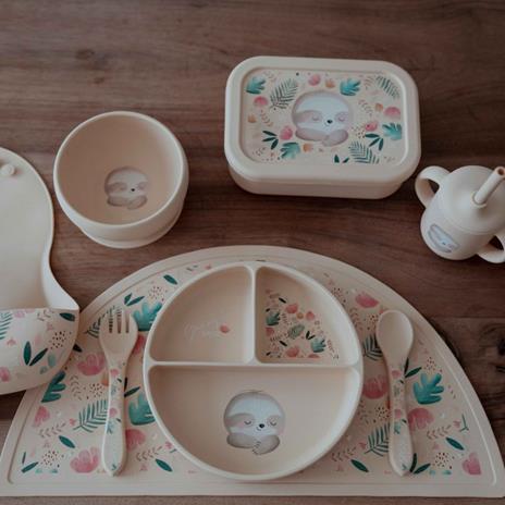 Bicchiere con cannuccia in silicone - Bradipo Gnawy - 6