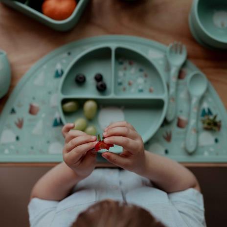 Ciotola con ventosa in silicone - Orso Munchy - 4