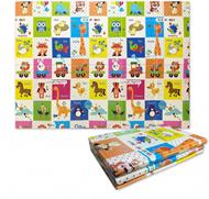 Maxi Tappeto Gioco Pieghevole Primi Passi per Neonati e Bambini cm 200x150 - Alto Spessore 10mm