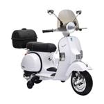Vespa Elettrica Moto Scooter Per Bambini Full PX 150 Bianco