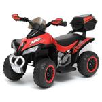 Moto Elettrica Per Bambini Mini Quad Deluxe Colore Rosso