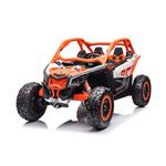 Auto elettrica biposto Can-Am Maverick con telecomando da 2,4 Ghz Arancione