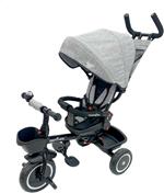 Triciclo Evolutivo Moov-1 4-in-1 per Bambini dai 18 mesi, Grigio Scuro