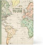 Notebook - Quaderno - Large Lined - Travel