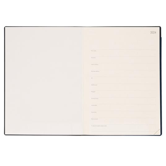 Agenda 2023-2024 Legami, 12 mesi, settimanale, maxi, colors - BLACK ONYX - 3
