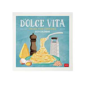 Cartoleria Calendario 2024, da parete, carta non patinata - 30 x 29 cm LA DOLCE VITA Legami
