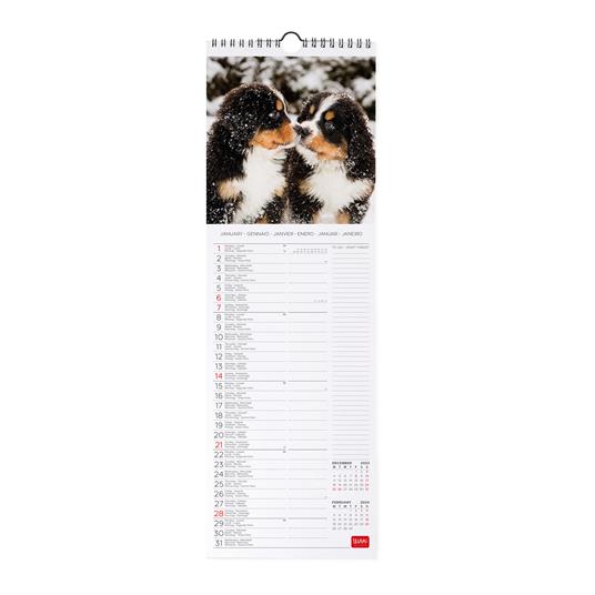 Calendario 2024, da parete, 16 x 49 cm PUPPIES - 2