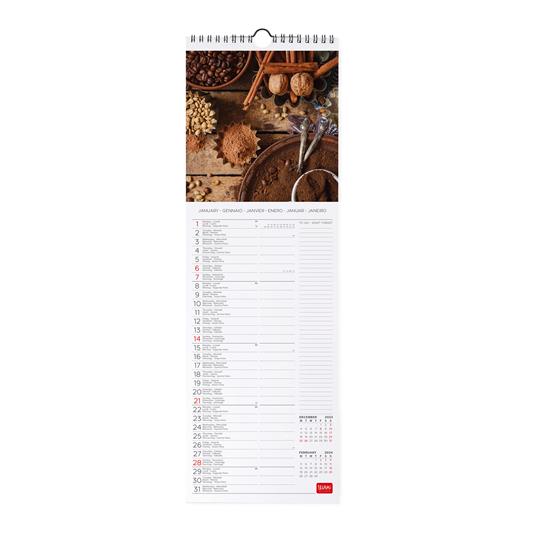 Calendario 2024, da parete, 16 x 49 cm COFFEE &CHOCOLATE - 2