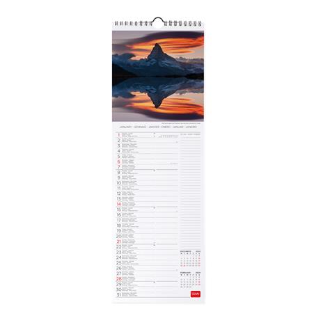Calendario 2024, da parete, 16 x 49 cm SUNSETS - 2
