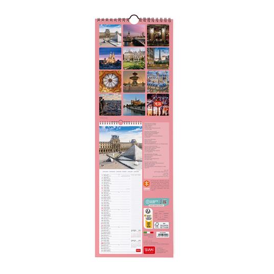 Calendario 2024, da parete, 16 x 49 cm PARIS - 3