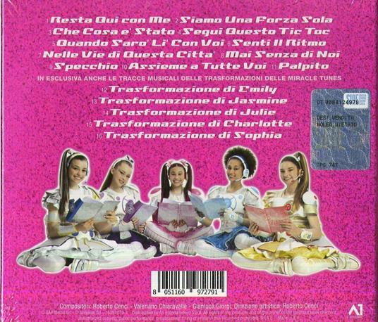 Miracle Tunes (Colonna sonora) (CD Digifile Glitterato + Poster + Magnete) - CD Audio - 2
