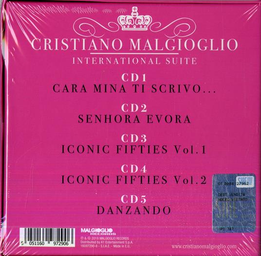 International Suite (ShellBox) - CD Audio di Cristiano Malgioglio - 2