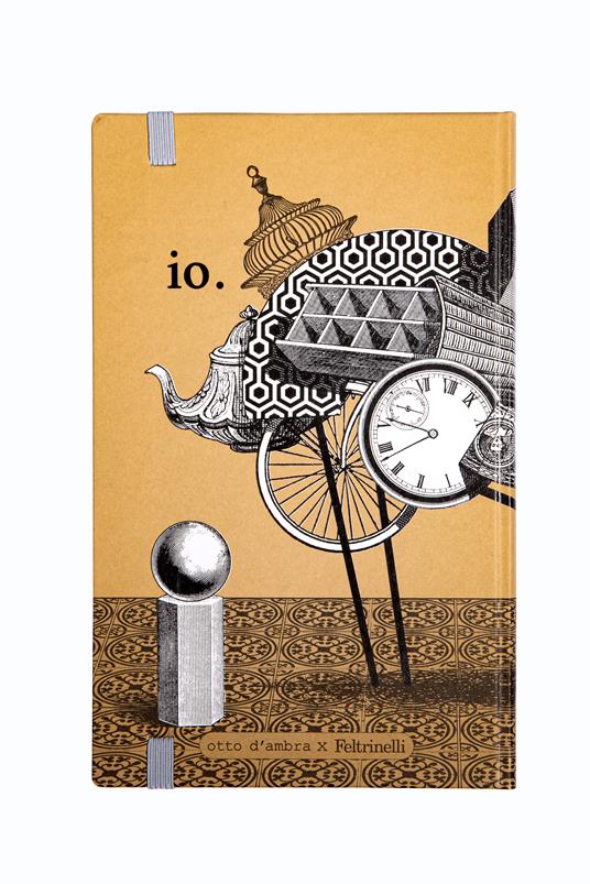 Quaderno copertina rigida, pagine bianche Oltre le Ombre - 13 x 21 cm - 3