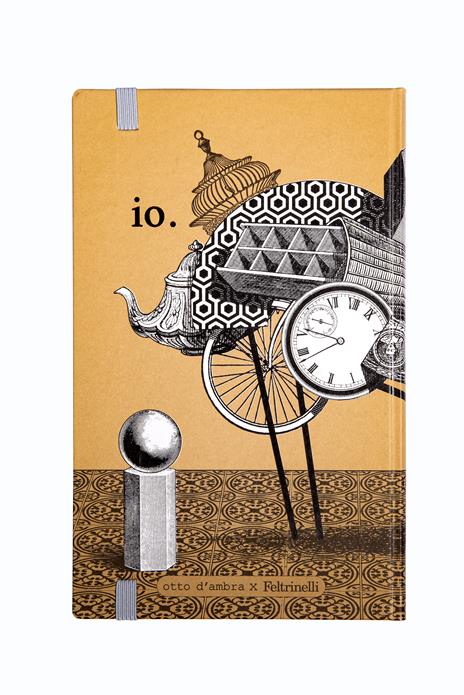 Quaderno copertina rigida, pagine a righe Oltre le Ombre - 13 x 21 cm - 3