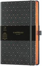 Taccuino Notebook Castelli Copper, Honey Medium A Righe - 13x21 cm