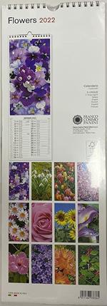 Calendario 2022 Flowers - 15 x 43 cm