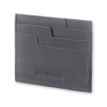 Portatessere Moleskine in pelle. Blu