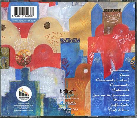 Café Jerusalem - CD Audio di Radiodervish - 2