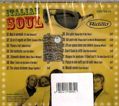 Italian Soul - CD Audio di Ridillo - 2