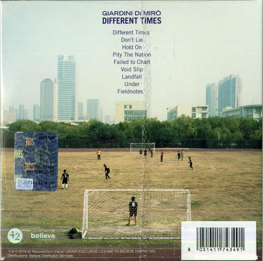 Different Times - CD Audio di Giardini di Mirò - 2