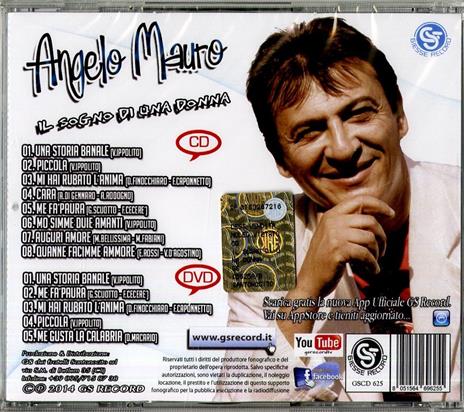 Il Sogno Di Una Donna (Cd+Dvd) - CD Audio di Angelo Mauro - 2