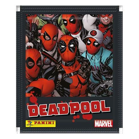 Deadpool Sticker & Trading Card Collection Display (36) - 2