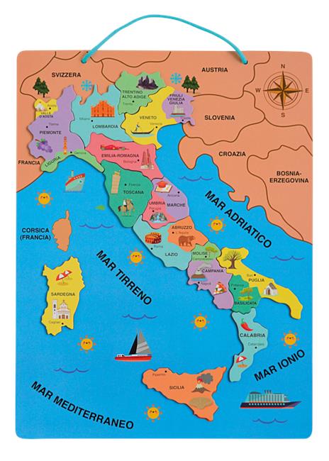 Mappa magnetica dellitalia