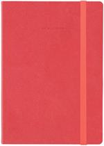 Taccuino Legami My Notebook medium a pagine bianche Rosso. Neon Coral