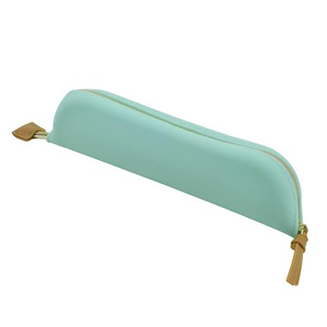 Astuccio in silicone morbido Legami, Cute! - Soft silicone Pencil Case - Aqua - 2