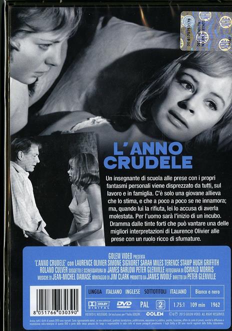 L' anno crudele di Peter Glenville - DVD - 2