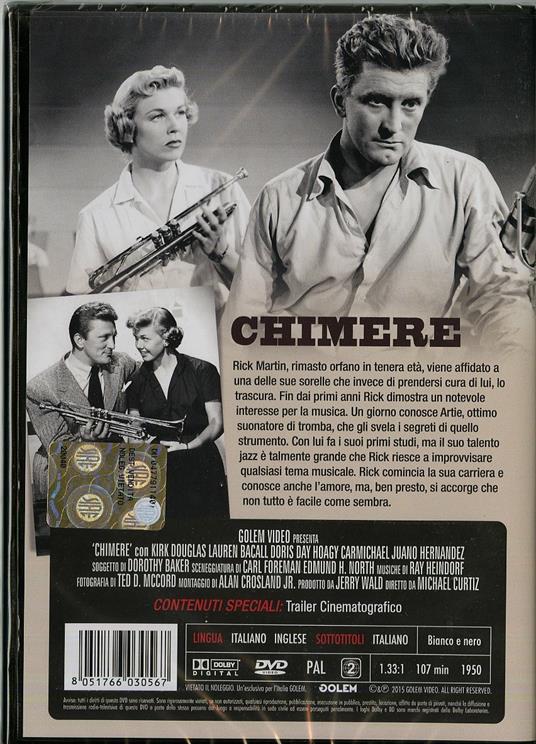 Chimere di Michael Curtiz - DVD - 2