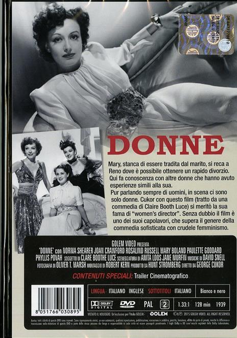 Donne (DVD) di George Cukor - DVD - 2
