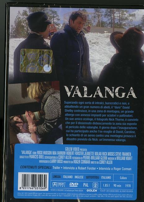 Valanga di Corey Allen - DVD - 2
