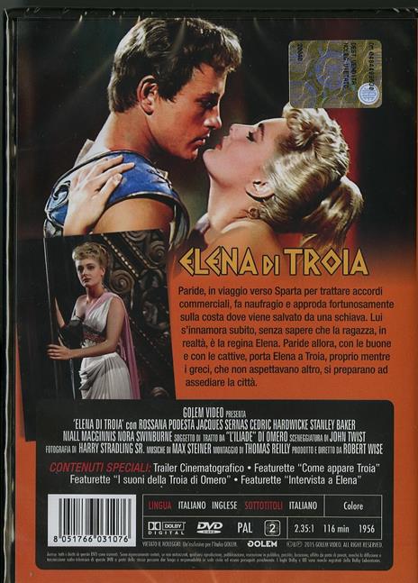 Elena di Troia di Robert Wise - DVD - 2