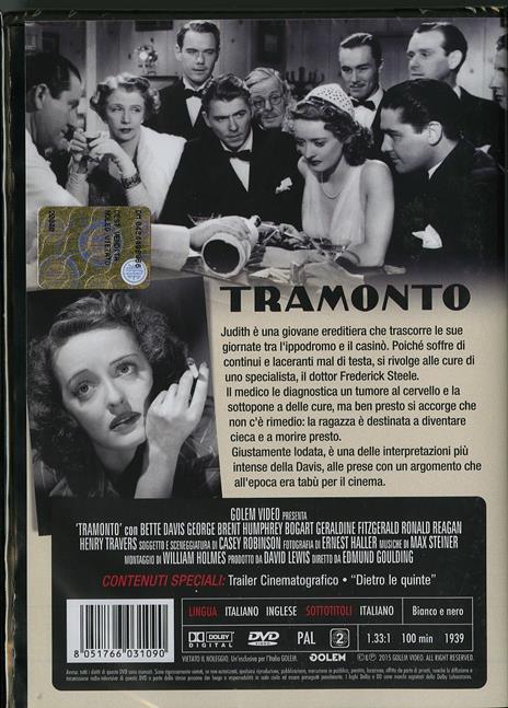 Tramonto di Edmund Goulding - DVD - 2