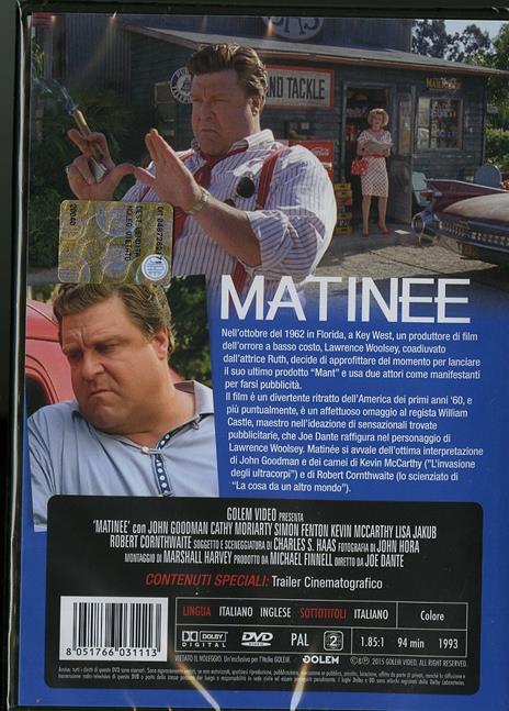 Matinée di Joe Dante - DVD - 2