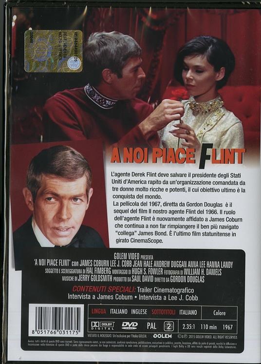 A noi piace Flint di Gordon Douglas - DVD - 2